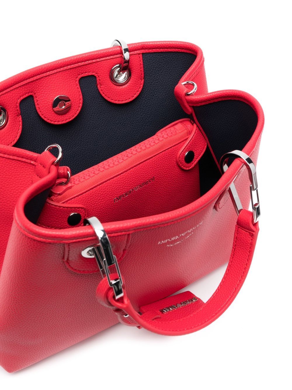 Emporio Armani logo-plaque tote bag - Image 2