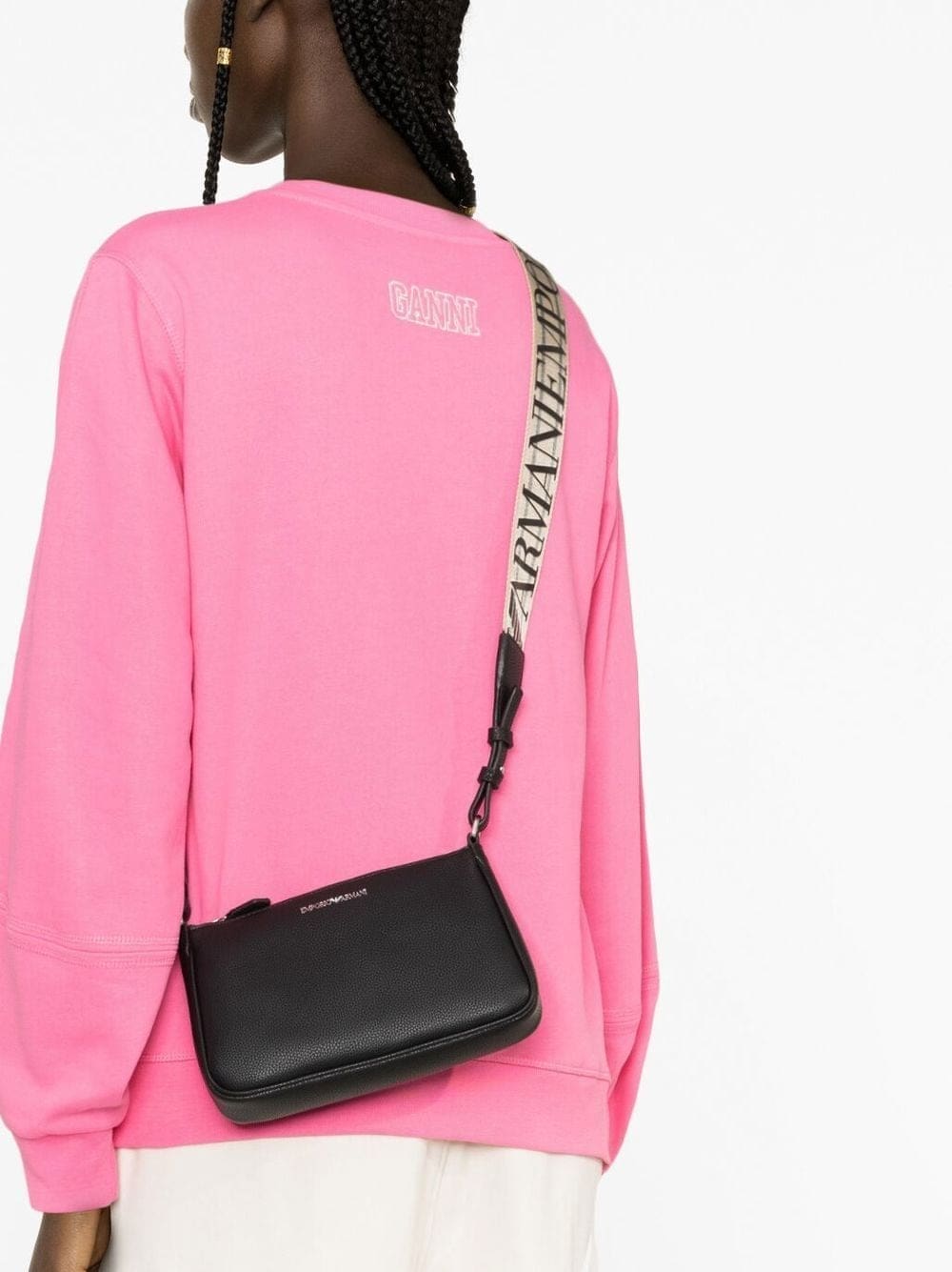 Emporio Armani logo-print cross-body bag - Image 3