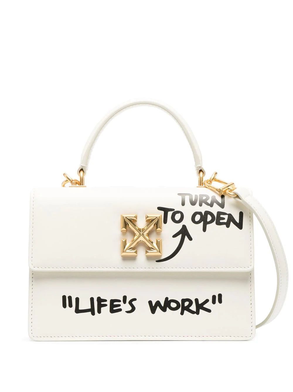 Off-White Jitney 1.4 top-handle bag