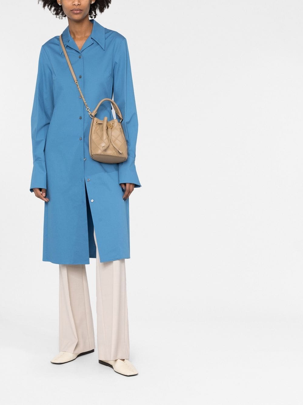 Tory Burch small Soft Fleming bucket bag - Image 2