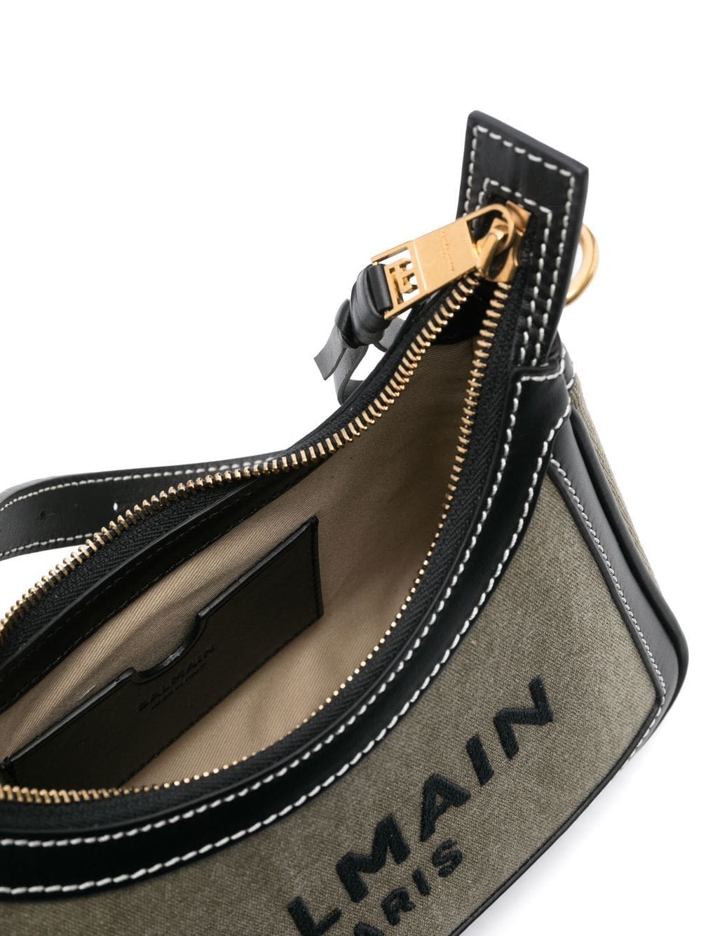 Balmain logo-print B-army shoulder bag - Image 5