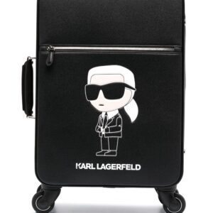 Karl Lagerfeld Ikonik Karl-print suitcase