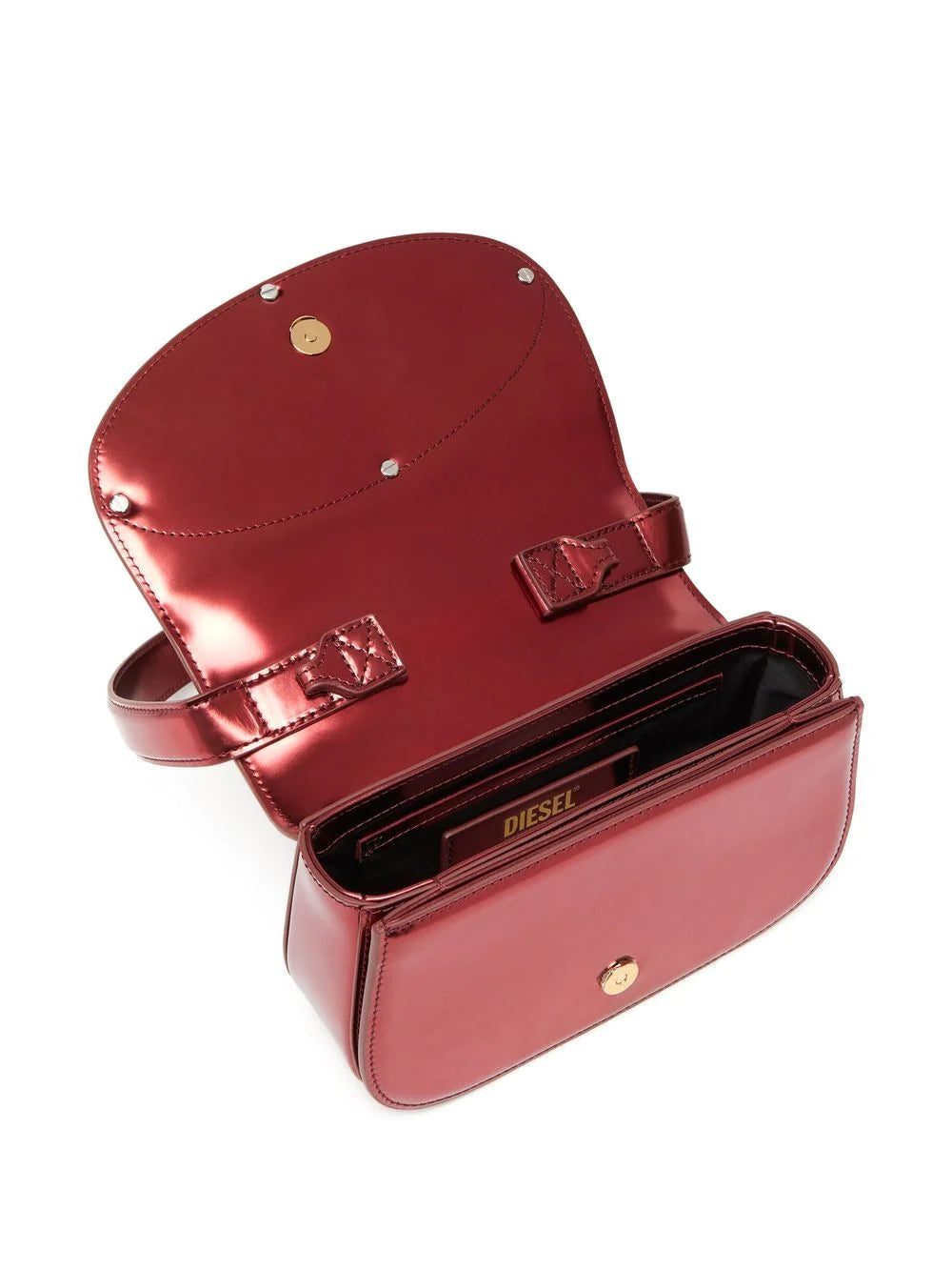 Diesel Lunar New Year Capsule x logo-plaque leather shoulder bag - Image 5