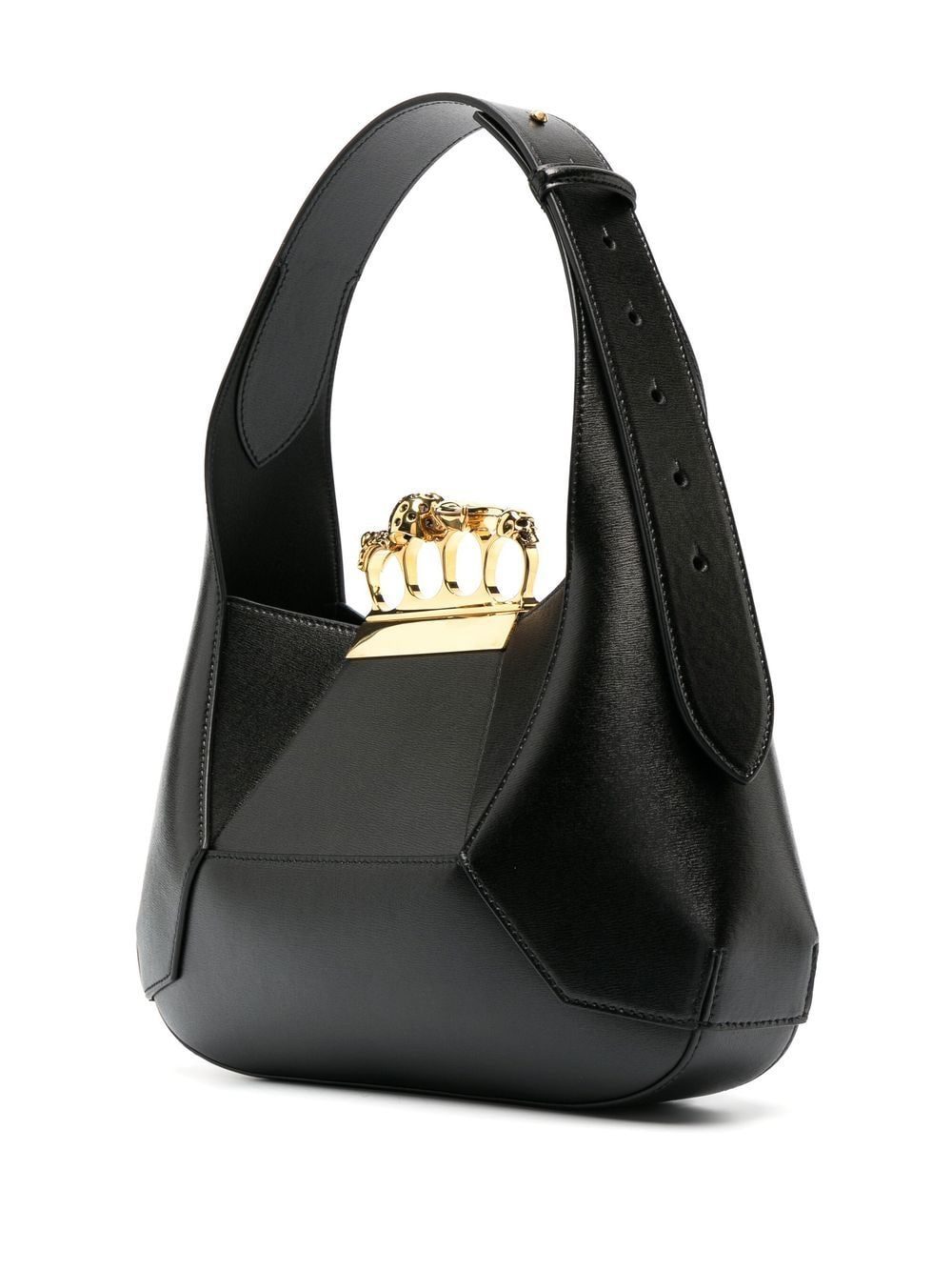 Alexander McQueen Four-Ring leather tote bag - Image 2
