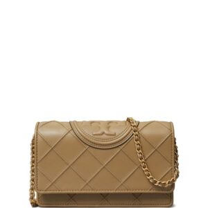 Tory Burch  Fleming logo-embossed crossbody bag