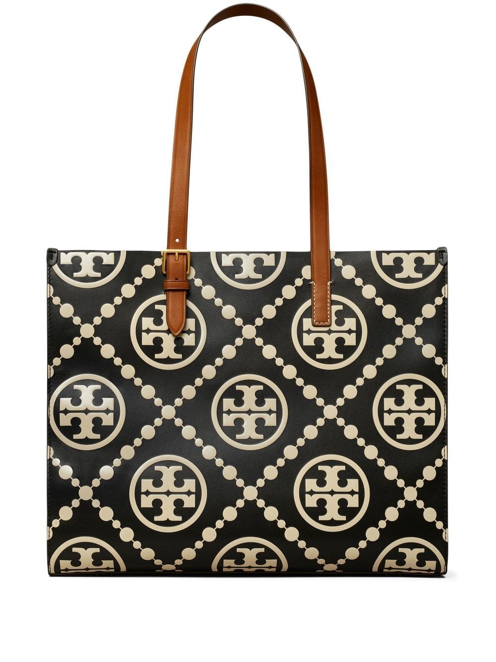 Tory Burch T Monogram embossed tote bag