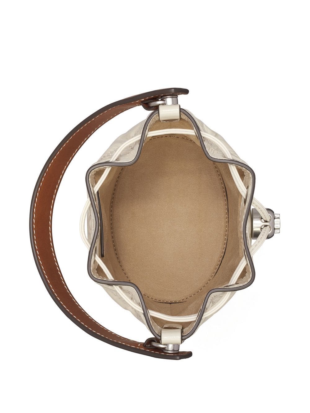 Tory Burch mini monogram-embroidered bucket bag - Image 5
