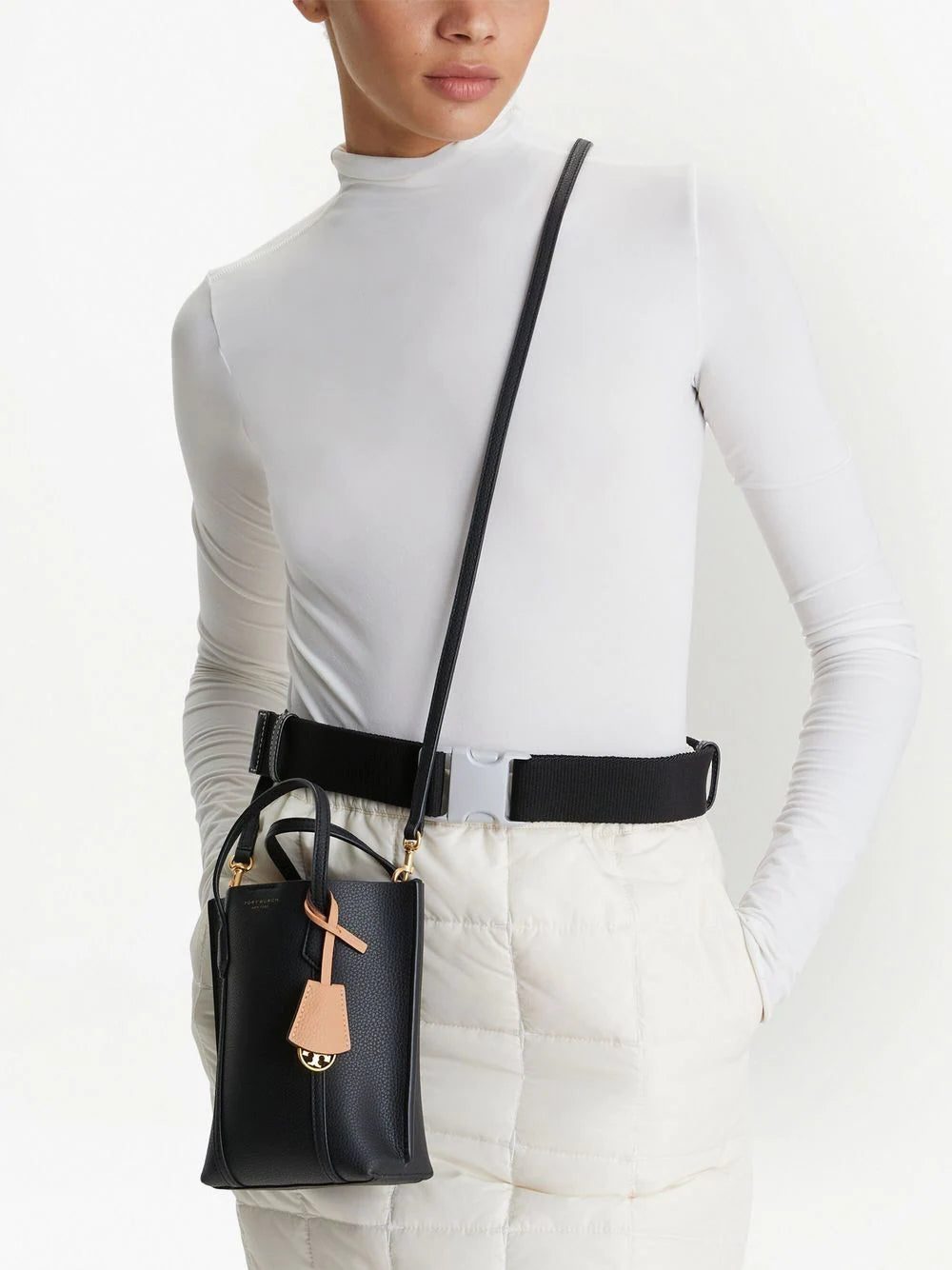 Tory Burch Perry grained-leather tote bag - Image 2