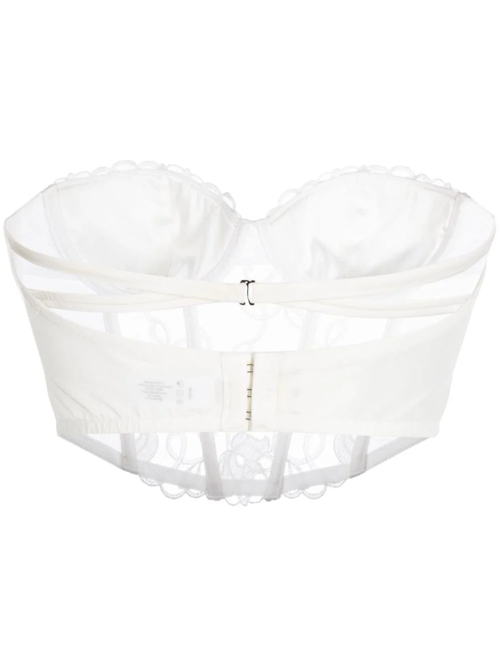 Fleur Du Mal Bella embroidered bustier - Image 2