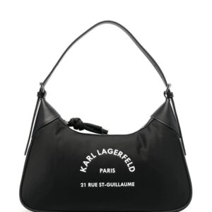 Karl Lagerfeld  logo-print shoulder bag