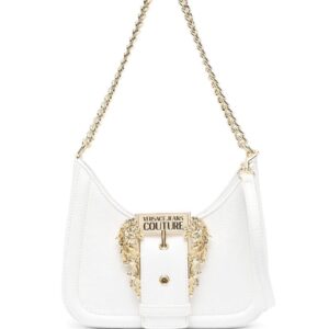 Versace Jeans Couture  engraved-logo buckle shoulder bag