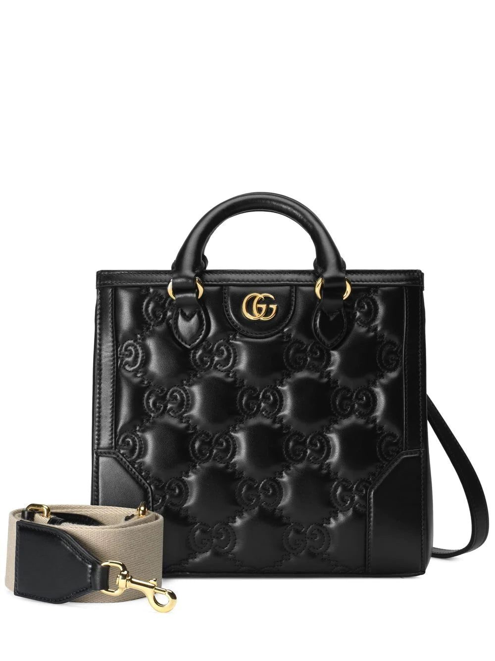 Gucci GG logo-embossed mini tote bag