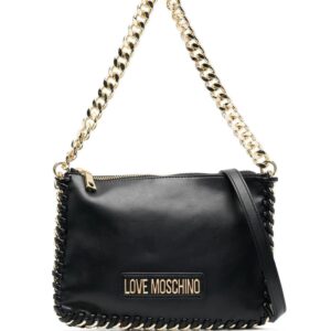 Love Moschino chain-link trim shoulder bag