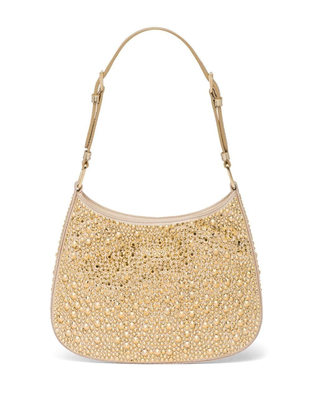 Prada Cleo crystal-embellished shoulder bag - Image 3