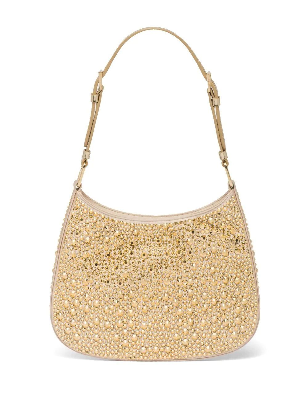 Prada Cleo crystal-embellished shoulder bag - Image 2