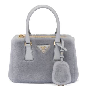 Prada Galleria shearling mini bag