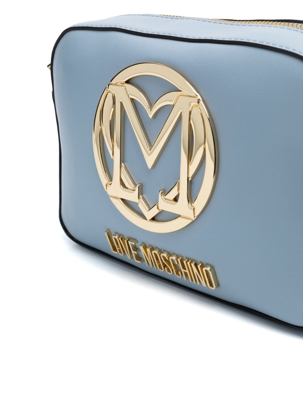 Love Moschino logo-plaque satchel bag - Image 4