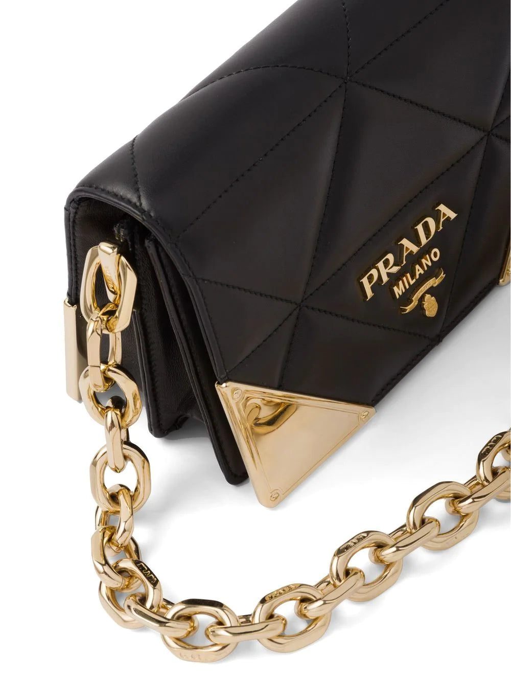 Prada quilted nappa leather shoulder bag - Image 4