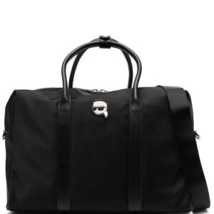 Karl Lagerfeld Ikonik appliqué-detail tote bag