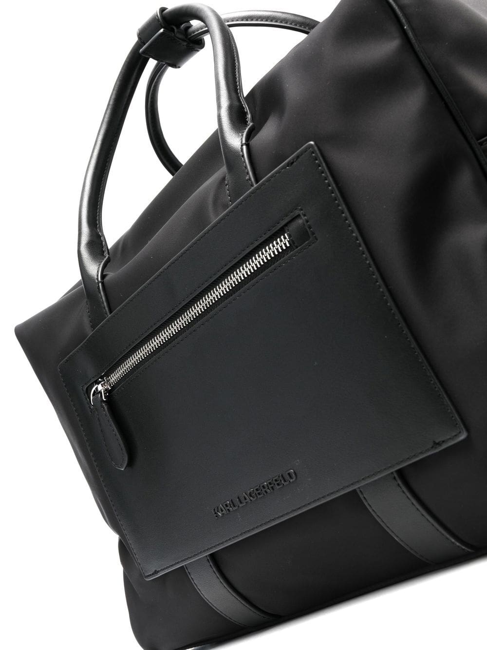 Karl Lagerfeld Ikonik appliqué-detail tote bag - Image 4