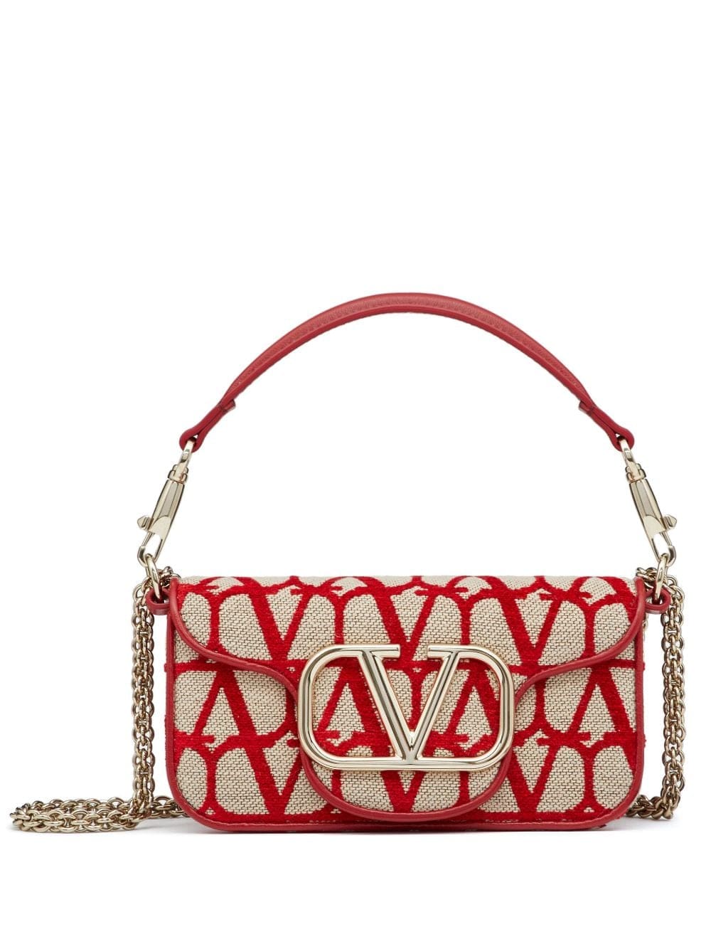 Valentino Garavani monogram-pattern shoulder bag