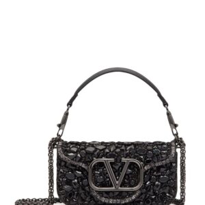 Valentino Garavani Locò embellished shoulder bag