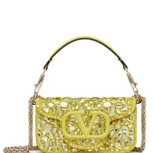 Valentino Garavani crystal-embellished shoulder-bag