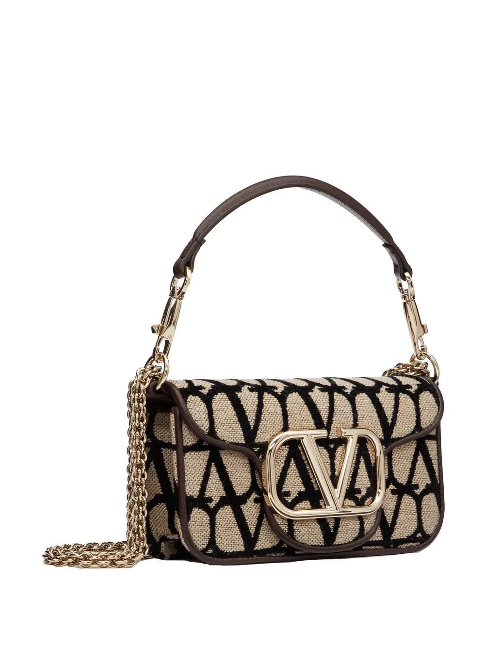 Valentino Garavani small Lòco Toile Iconographe shoulder bag - Image 3