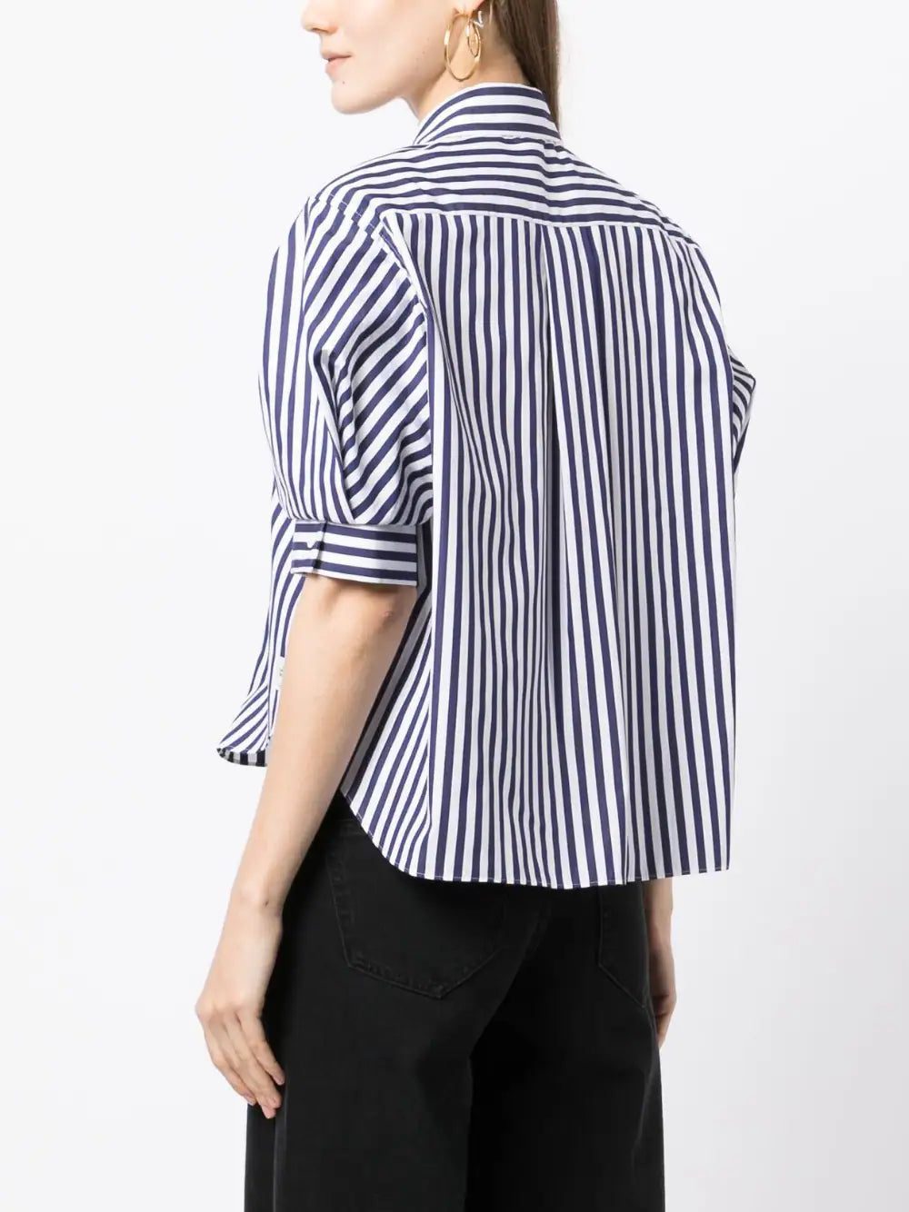 sacai striped cotton shirt - Image 4