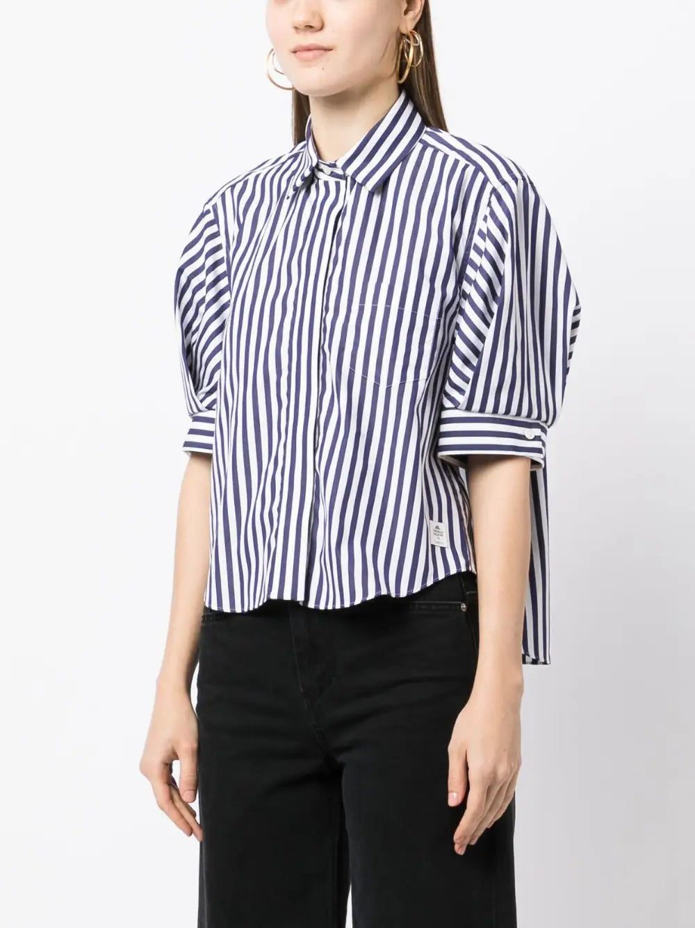 sacai striped cotton shirt - Image 3