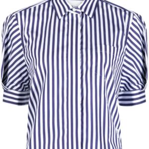 sacai  striped cotton shirt