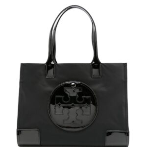 Tory Burch Ella small patent-detail tote bag