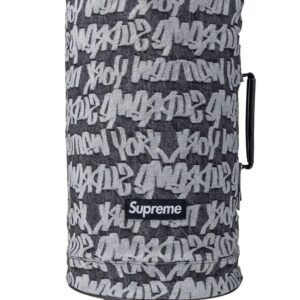 Supreme fat tip jacquard denim backpack