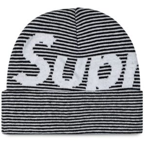 Supreme Big Logo knitted beanie