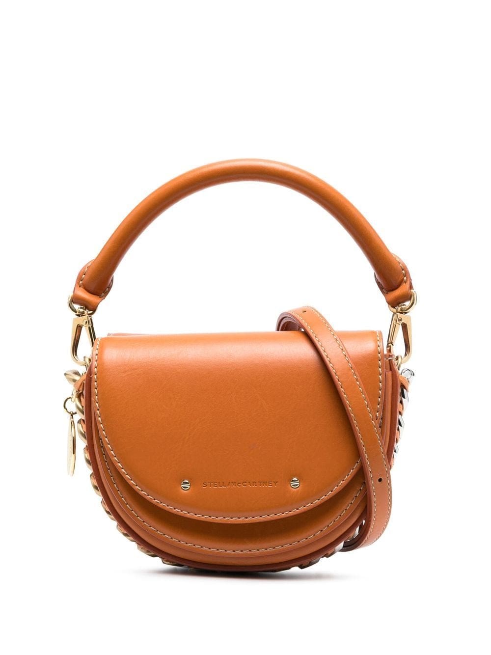 Stella McCartney Frayme chain-detail shoulder bag