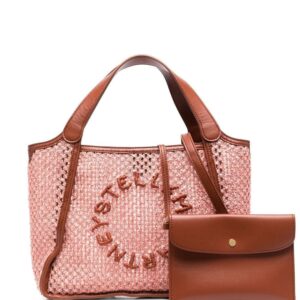 Stella McCartney Stella Logo embroidered tote bag