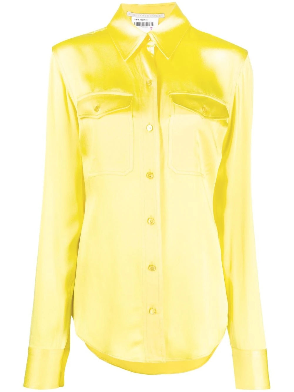 Stella McCartney button-up satin shirt