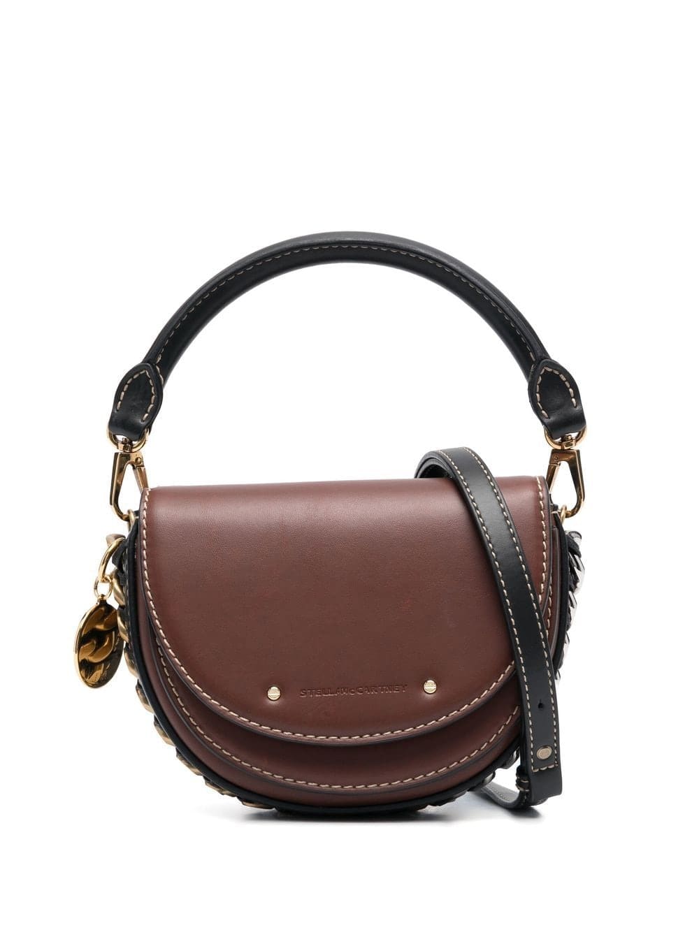 Stella McCartney Frayme chain-detail shoulder bag