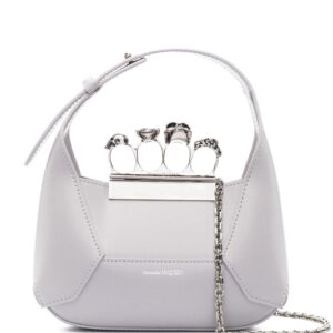 Alexander McQueen four-ring detail tote bag