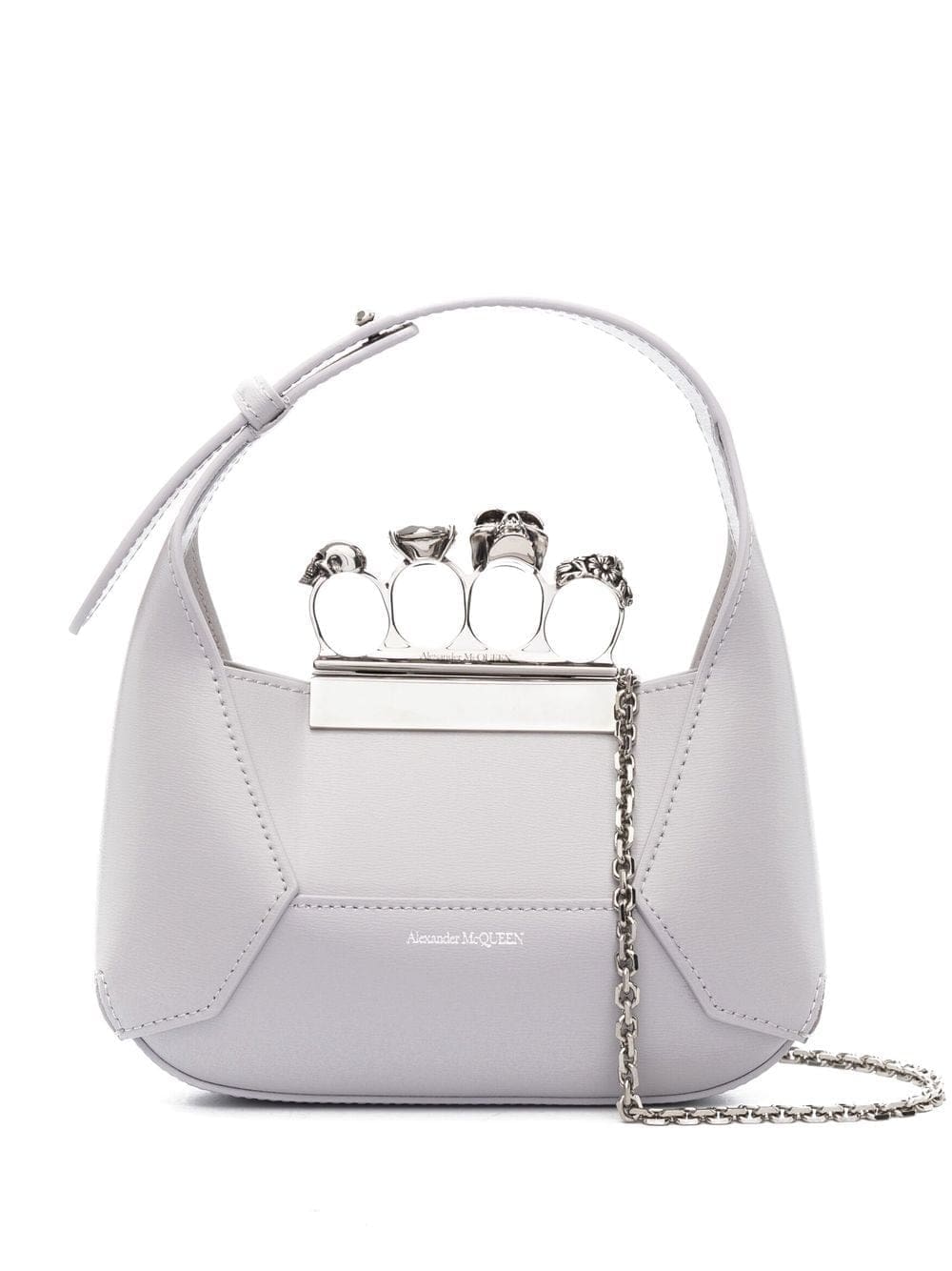 Alexander McQueen four-ring detail tote bag