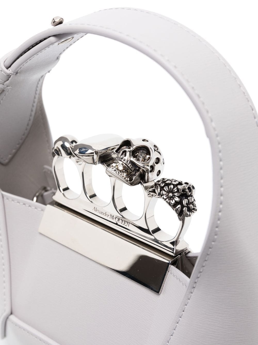 Alexander McQueen four-ring detail tote bag - Image 4