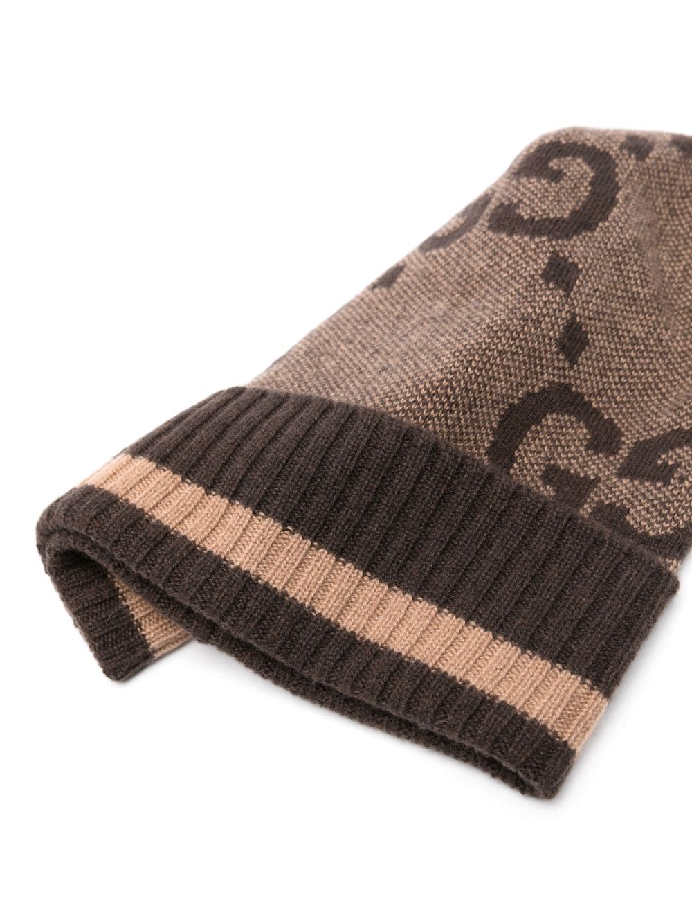 Gucci GG jacquard cashmere beanie - Image 2