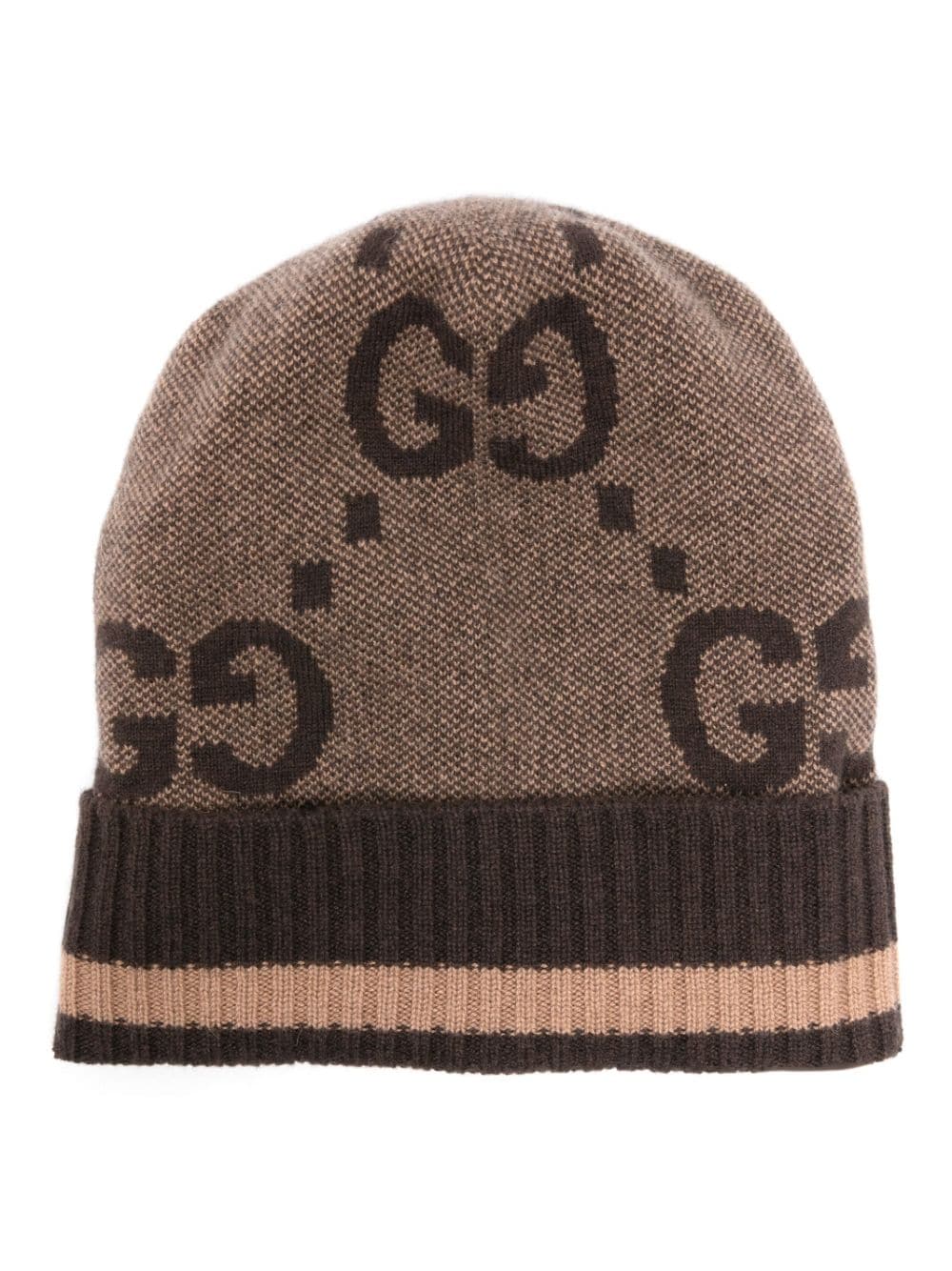 Gucci GG jacquard cashmere beanie