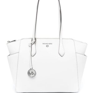 Michael Michael Kors logo-plaque leather tote bag