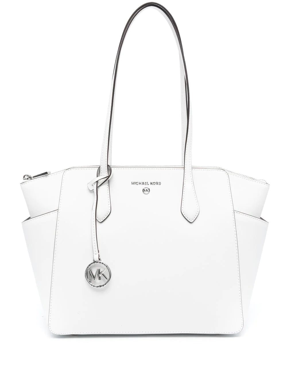 Michael Michael Kors logo-plaque leather tote bag