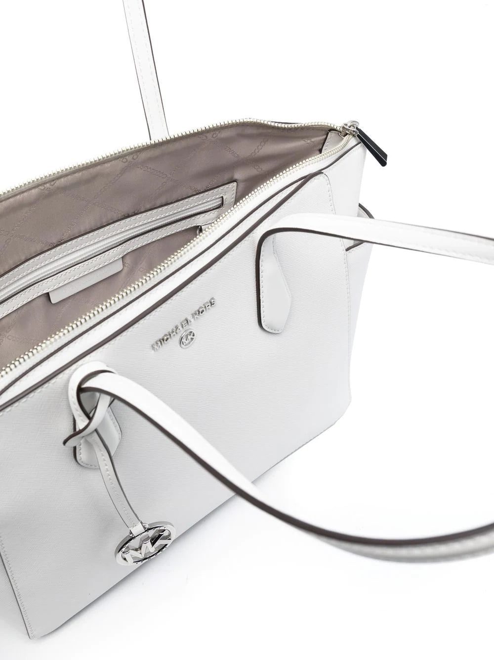 Michael Michael Kors logo-plaque leather tote bag - Image 4