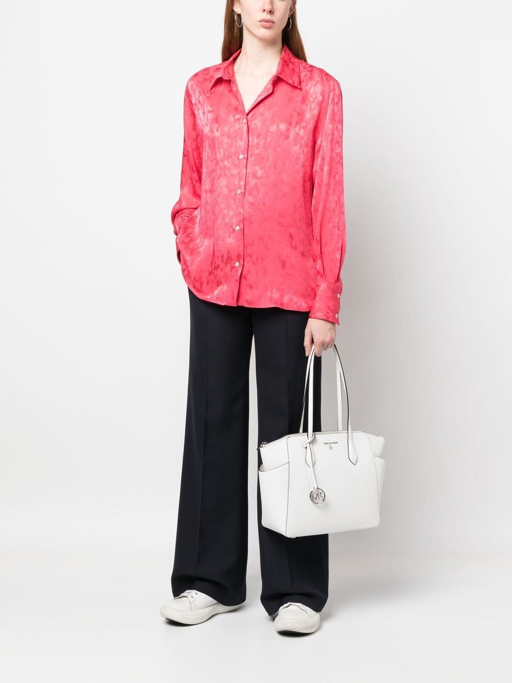 Michael Michael Kors logo-plaque leather tote bag - Image 2