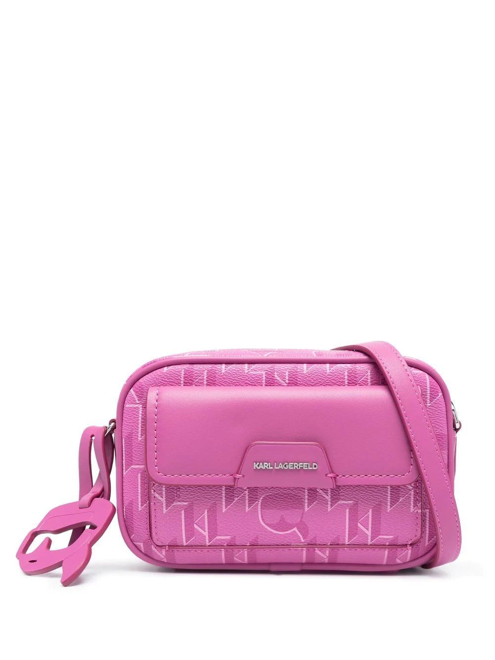 Karl Lagerfeld logo camera bag