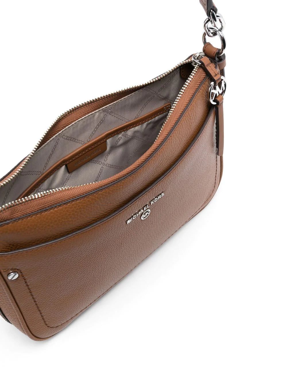 Michael Michael Kors logo-plaque leather shoulder bag - Image 4