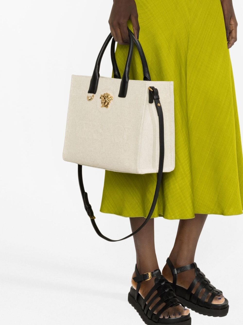 Versace large La Medusa canvas tote bag - Image 3